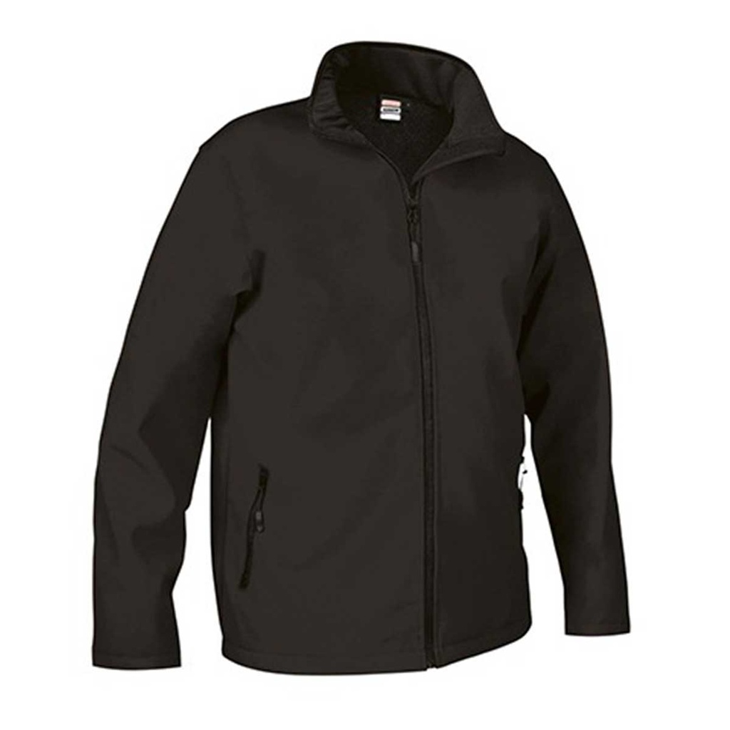 CHAQUETA SOFTSHELL HORIZON NEGRA