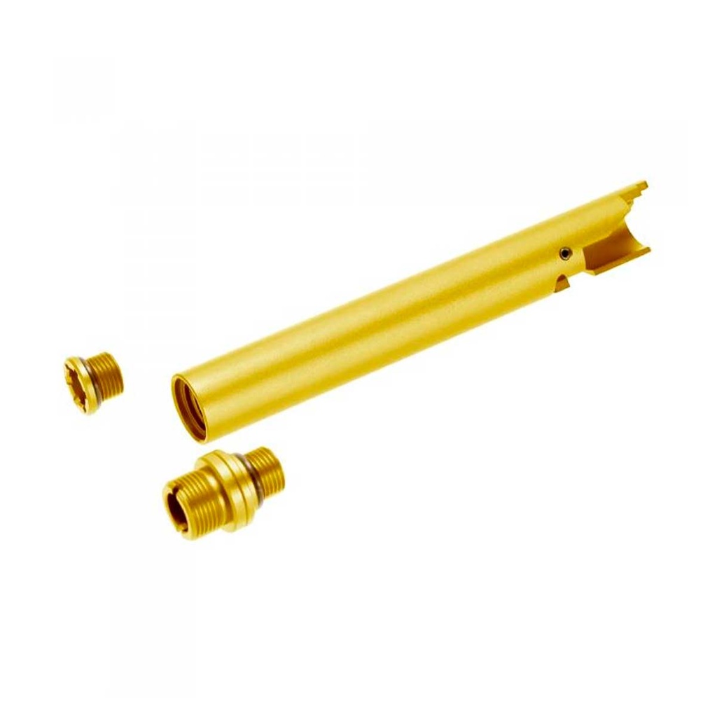 CAÑON EXTERNO LAYLAX/NINE BALL HI-CAPA D.O.R NON RECOIL DORADO
