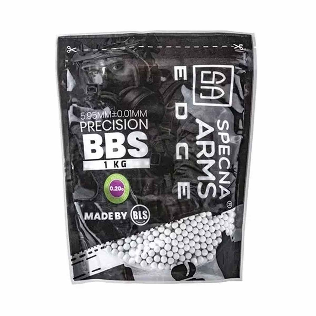 BOLAS SPECNA ARMS EDGE BIO PRECISION BLS 0.20G 1KG BLANCA