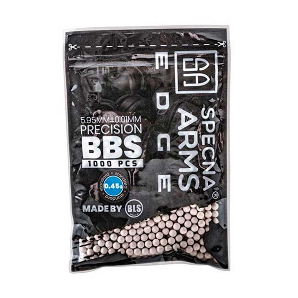 BOLAS SPECNA ARMS EDGE PRECISION BLS 0.45G 1000RDS GRIS