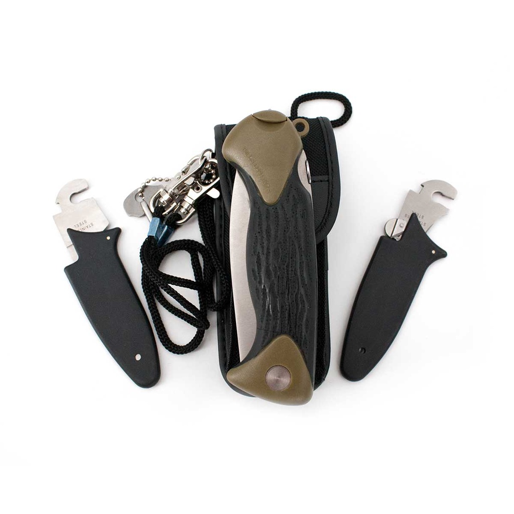 NAVAJA CROSSNAR HOJAS INTERCAMBIABLES NEGRO-VERDE