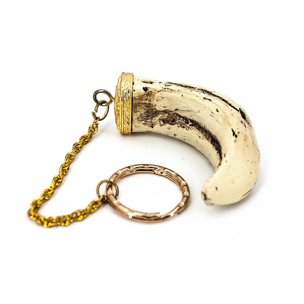 LLAVERO CROSSNAR COLMILLO BEIGE