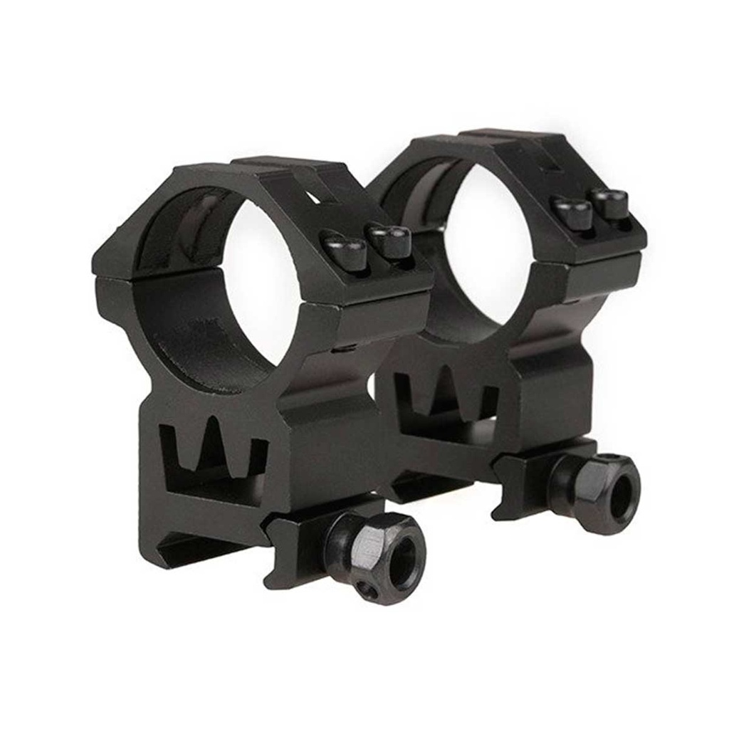 MONTURA THETA OPTICS 30MM ALTA NEGRA