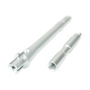 CAÑON EXTERNO M4 C/PROLONGADOR BIG DRAGON PLATA