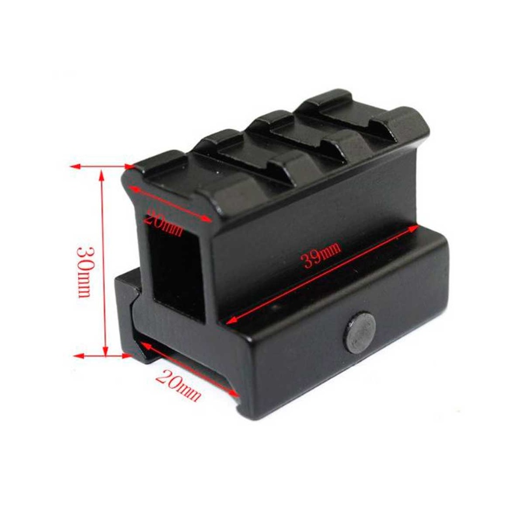 ELEVARIS D0028-2X 39MM NEGRO