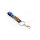 LLAVERO BANDERA ESPAÑA ELASTICO C/MOSQUETON LARGO POLICIA NAC.MARINO