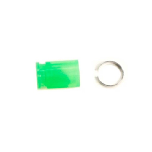 [AZ33470/ML-SLC-H06R50] GOMA MR. HOP UP MAPLE LEAF SILICONA 50º VSR10 VERDE CLARO