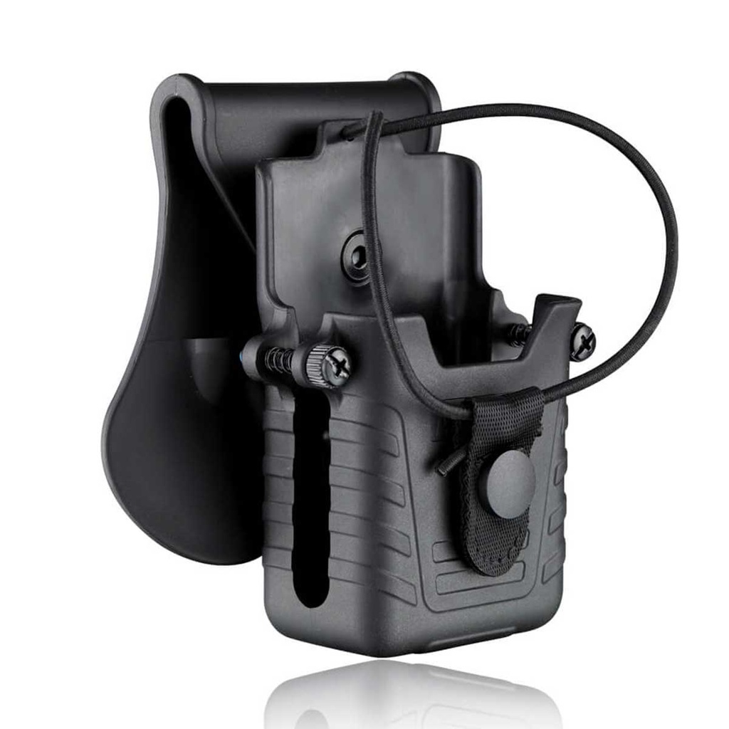 FUNDA WALKIE AMOMAX NEGRA