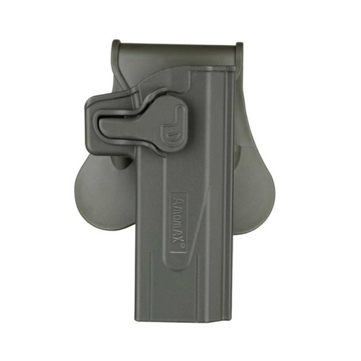[2-R2HCP01/AM-HCPG2OD] FUNDA PISTOLA RIGIDA AMOMAX HI-CAPA VERDE