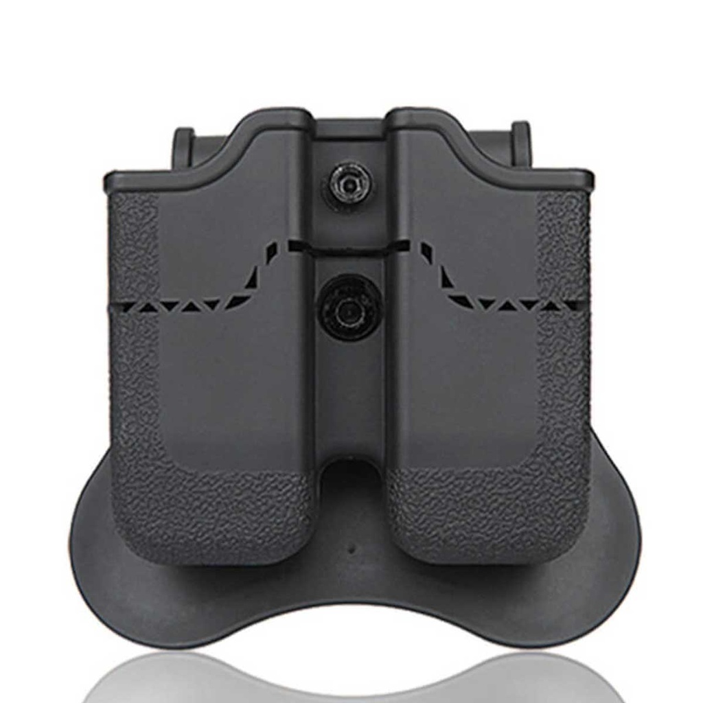 FUNDA CARGADOR RIGIDA AMOMAX USP/PX4/P30 NEGRO