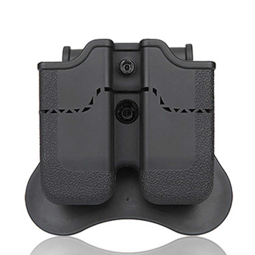 [2M2MP00/AM-MP] FUNDA CARGADOR RIGIDA AMOMAX USP/PX4/P30 NEGRO