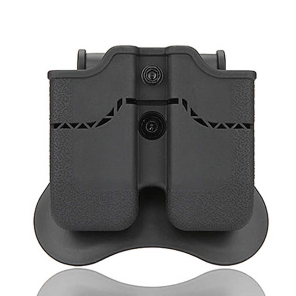 FUNDA CARGADOR RIGIDA AMOMAX 1911 NEGRO