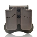 FUNDA CARGADOR RIGIDA AMOMAX 1911 TAN