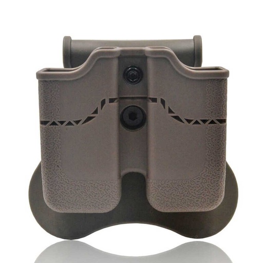 [AM-MP-1911F] FUNDA CARGADOR RIGIDA AMOMAX 1911 TAN