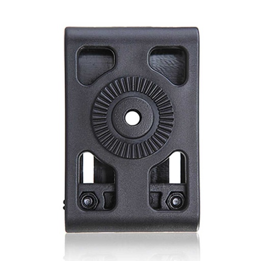 [AM-BC2] ADAPTADOR CINTURON ANCHO AMOMAX BELT LOOK NEGRO