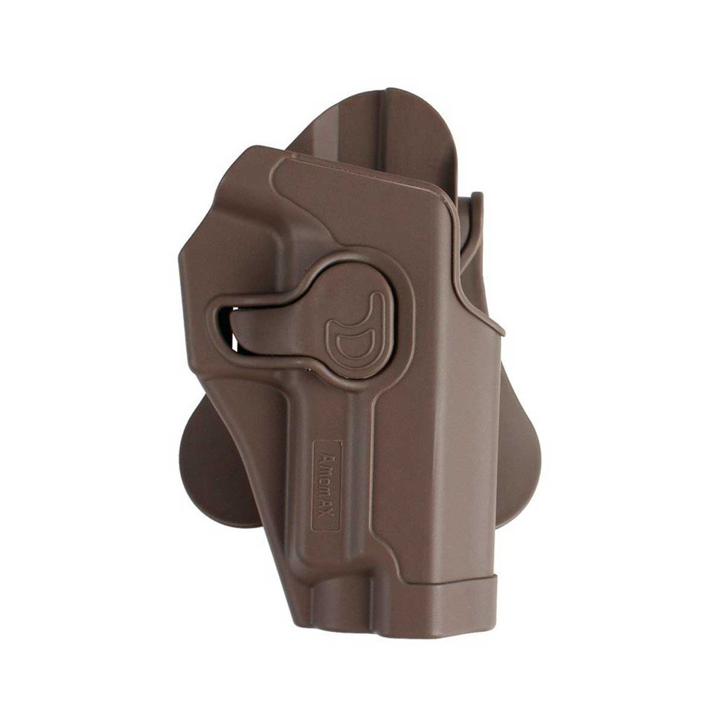 FUNDA PISTOLA RIGIDA AMOMAX SIG SAUER P226 TAN