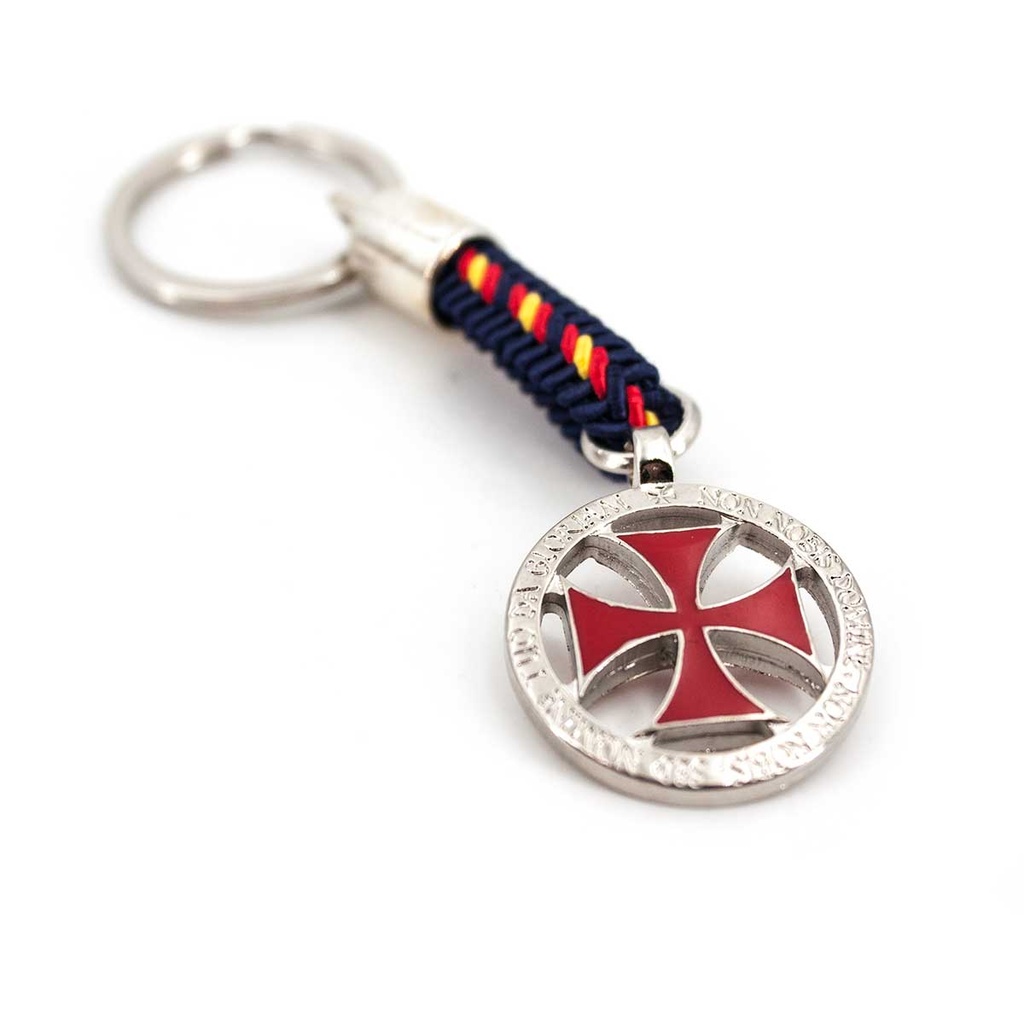 LLAVERO CRUZ TEMPLARIO TIRA ESPAÑA