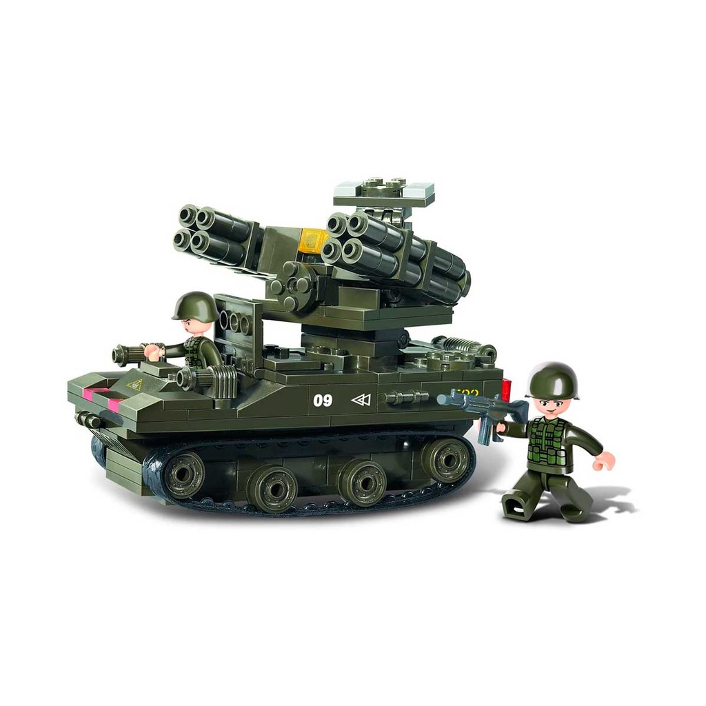 TANQUE LANZAMISILES SLUBAN 212 PCS VERDE