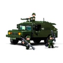 HUMMER CON FUSIL SLUBAN 191 PCS VERDE