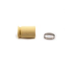 GOMA SUPER HOP-UP MAPLE LEAF 60º VSR/GBB AMARILLA