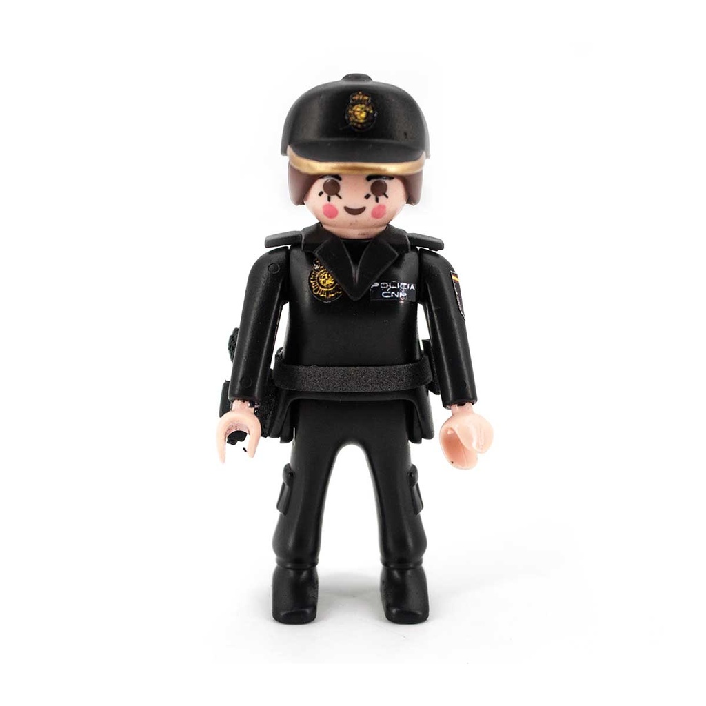 MUÑECO CUSTOM POLICIA NACIONAL SEGURIDAD MUJER