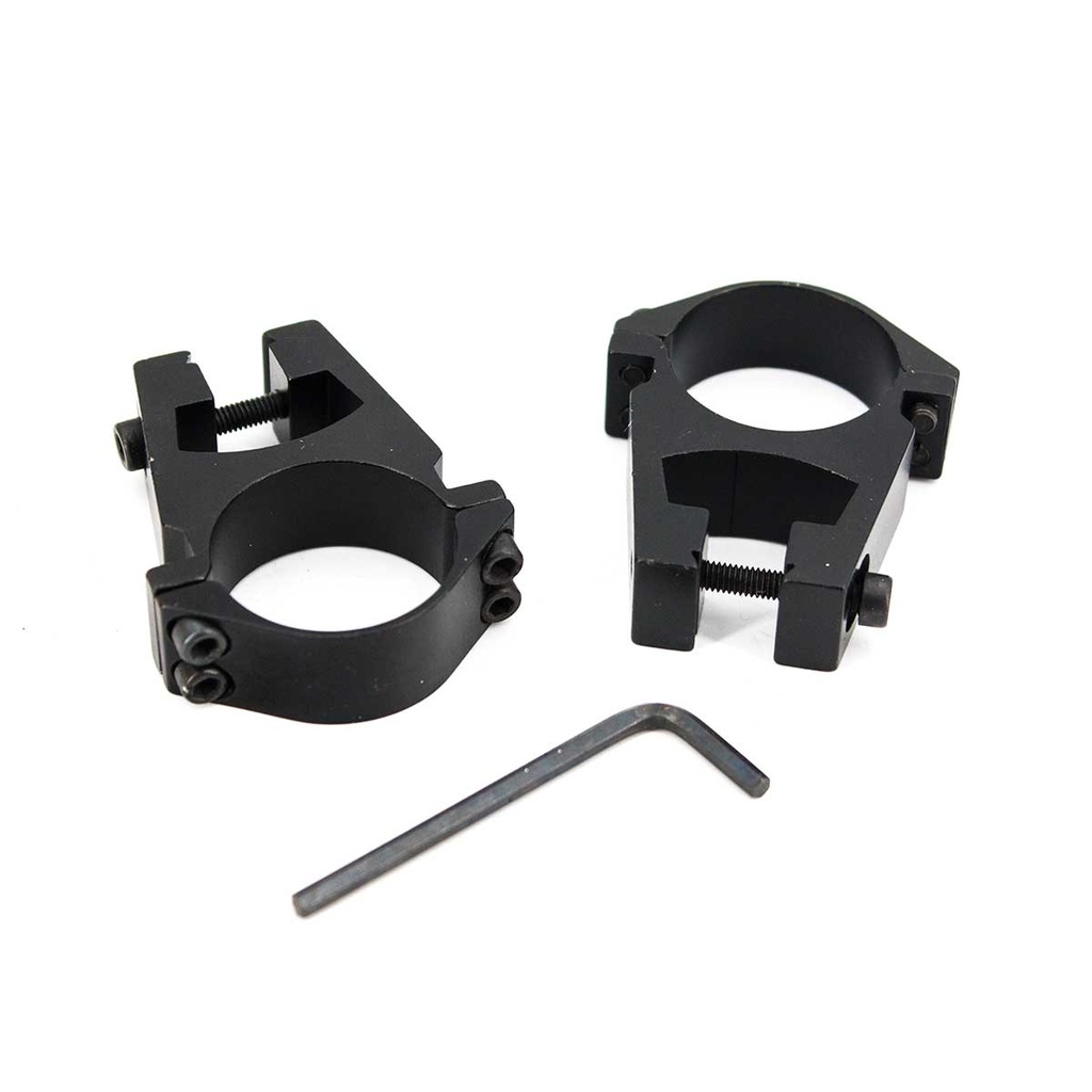 MONTURA 30MM ALTA NEGRA