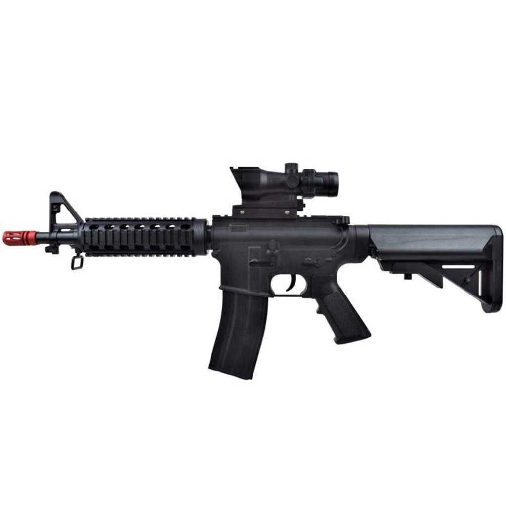 FUSIL VIGOR M4 MUELLE C/LINTERNA NEGRO