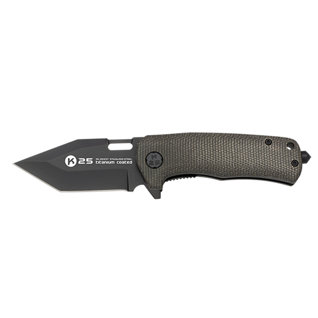 NAVAJA K25 MIKARTA 6.5 CM NEGRA