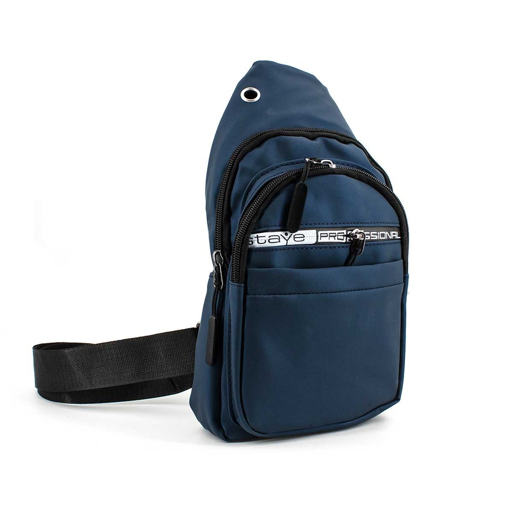MOCHILA BANDOLERA HONGU PVC VARIOS COLORES