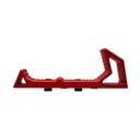 GRIP ANGULAR SWISS ARMS ALUMINIO ENGANCHE M ROJO