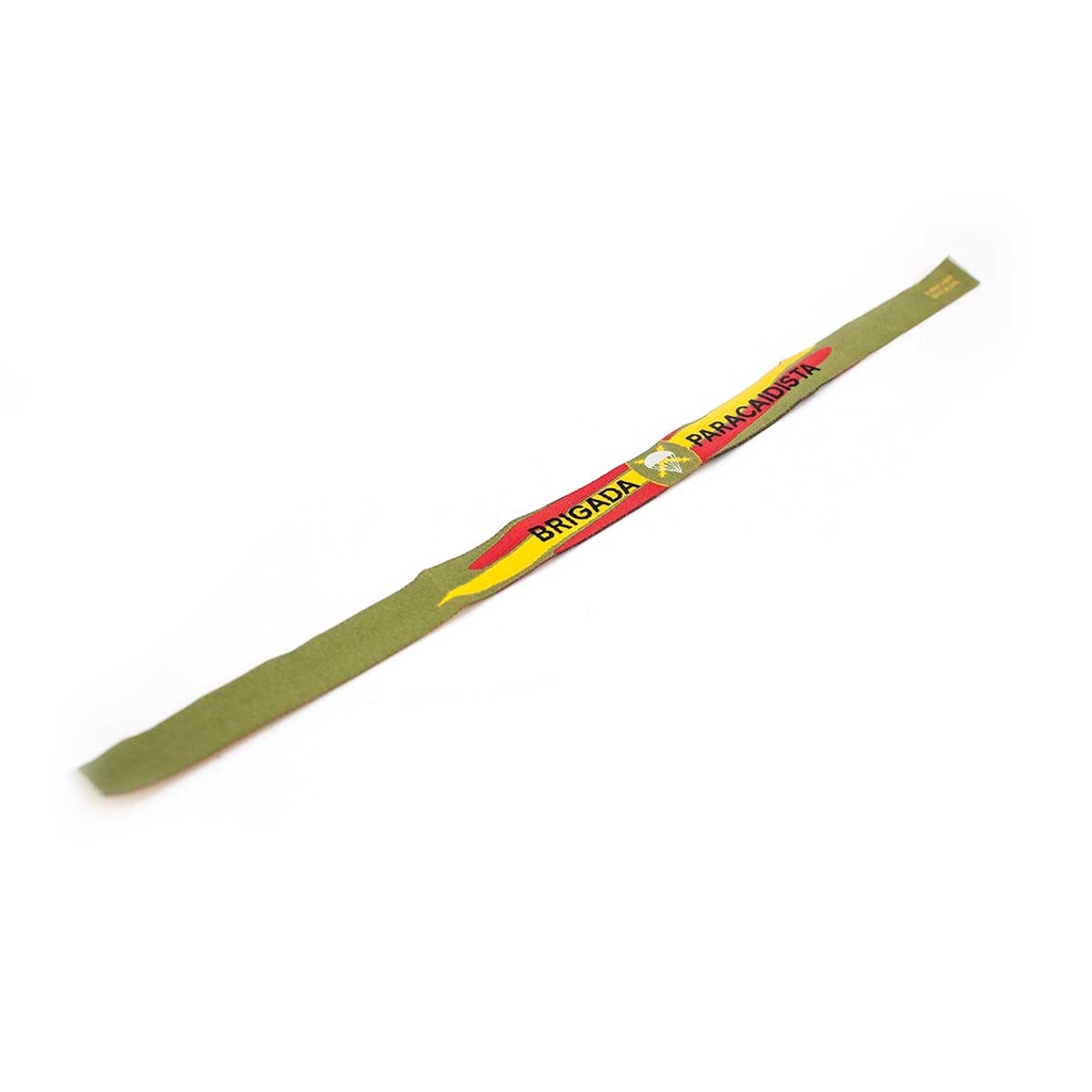 PULSERA CINTA BANDERA ESPAÑA BRIPAC SARGA