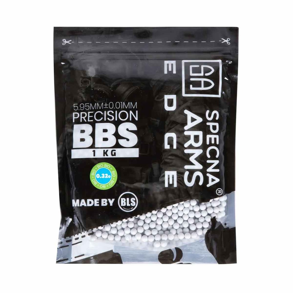 BOLAS SPECNA ARMS EDGE BIO PRECISION BLS 0.32G 1KG BLANCA