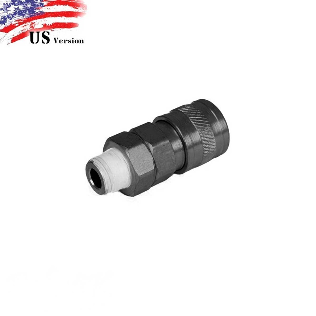 ADAPTADOR LINEA HPA BALYSTIK HEMBRA 1/8 NPT US NEGRO