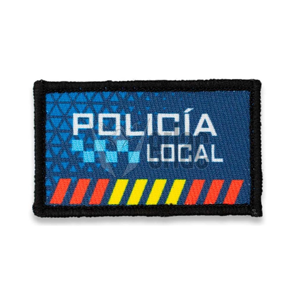 PARCHE BARBARIC 4.2 X 7 CM POLICIA LOCAL