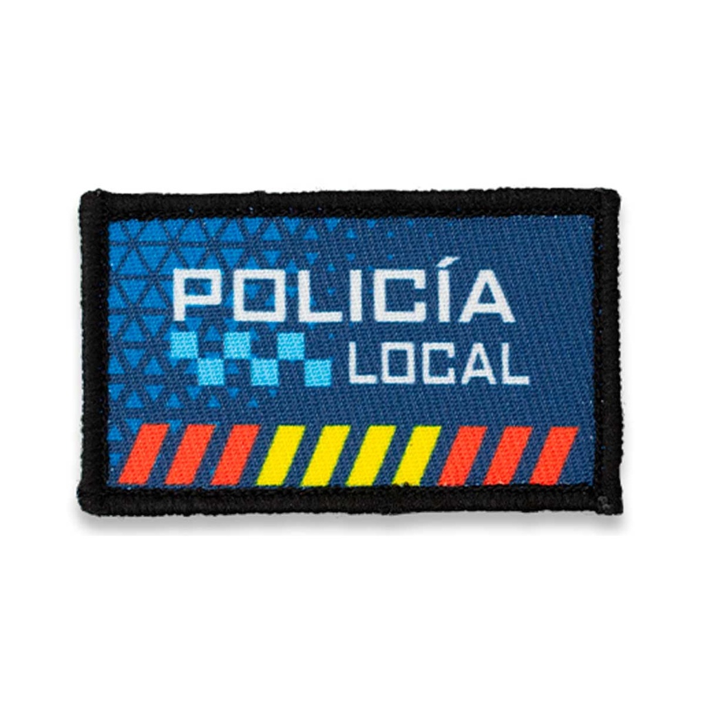 PARCHE BARBARIC 4.2 X 7 CM POLICIA LOCAL