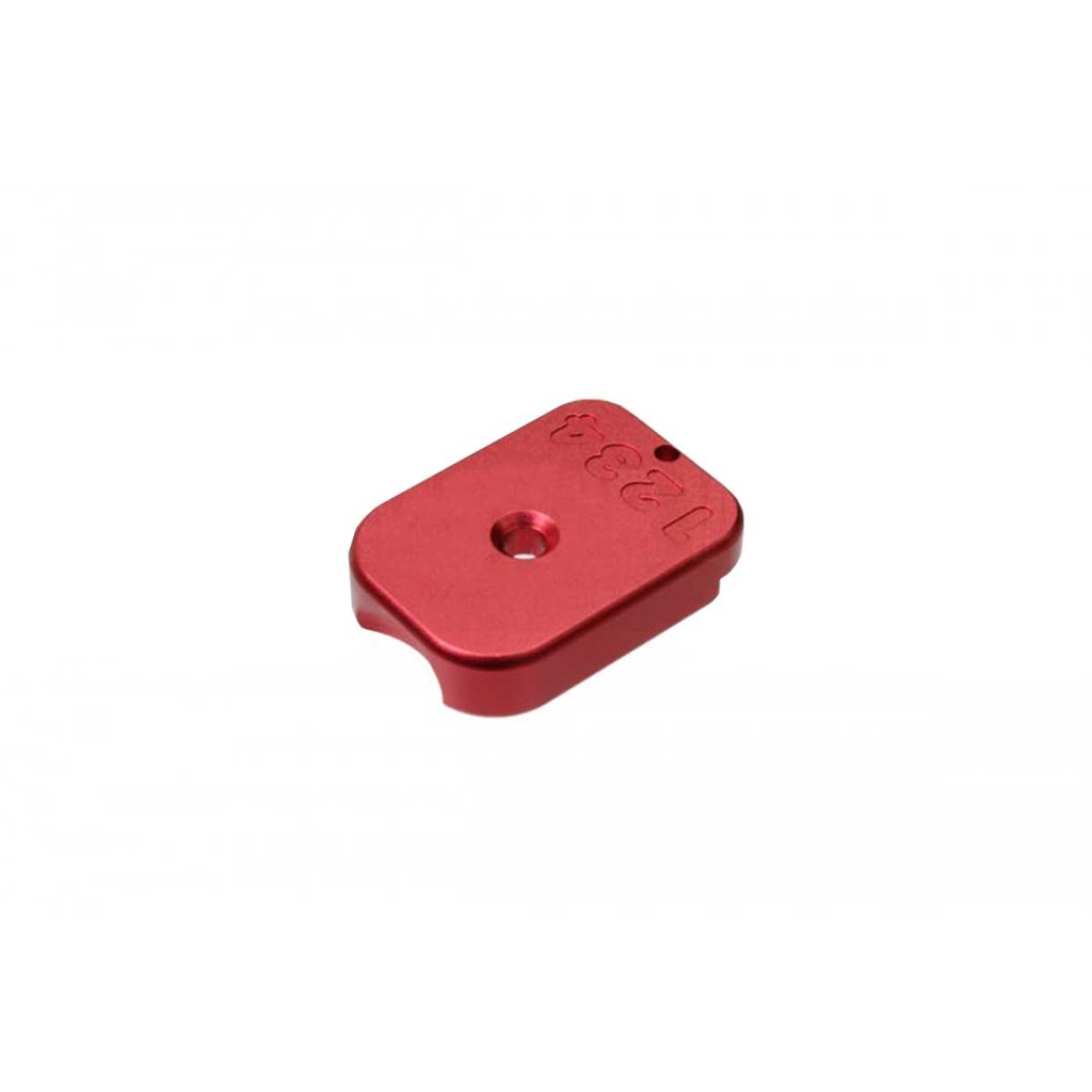 ALUMINIUM BASEPLATE HI-CAPA AW CUSTOM ROJO