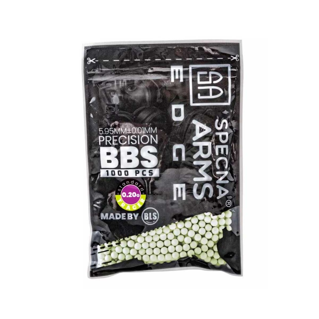 BOLAS SPECNA ARMS TRACER PRECISION 0.20G 1000BBS VERDE