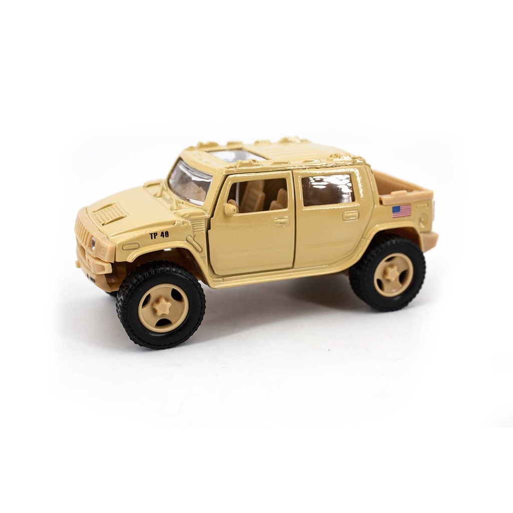 VEHICULO MILITAR HUMMER TAN