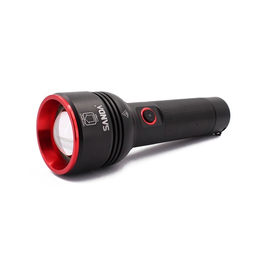 [SD-5636] LINTERNA SANDA MULTIFUNCION NEGRA