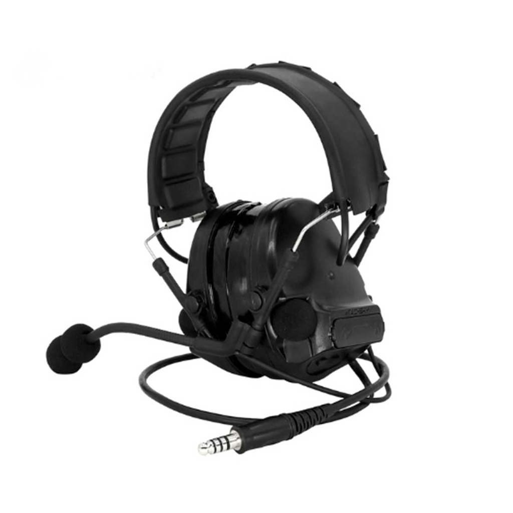 AURICULARES TAC-SKY COMTAC III ALMOHADILLAS SILICONA NEGRO
