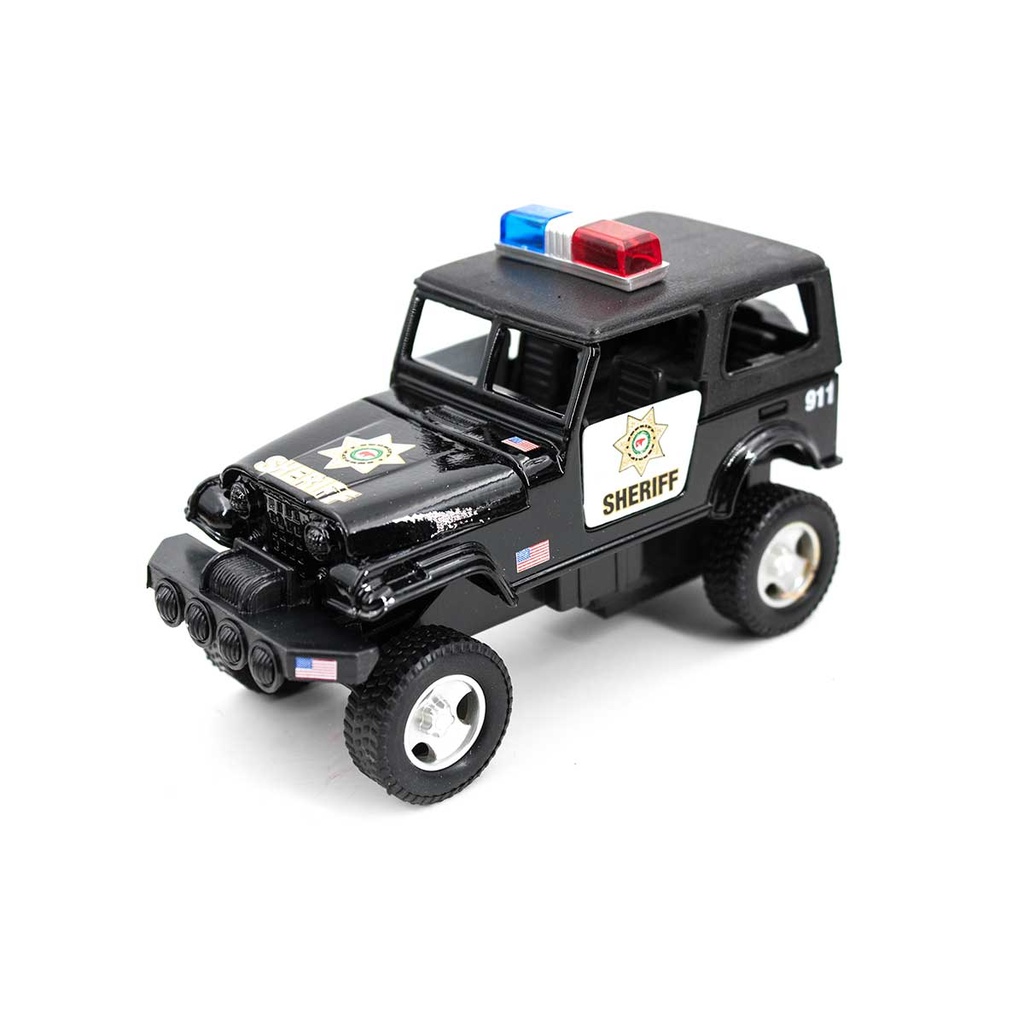 COCHE SHERIFF POLICIA AMERICANA 4 X 4 NEGRO