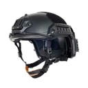 CASCO FMA FAST ATRÁS ROSCA NEGRO