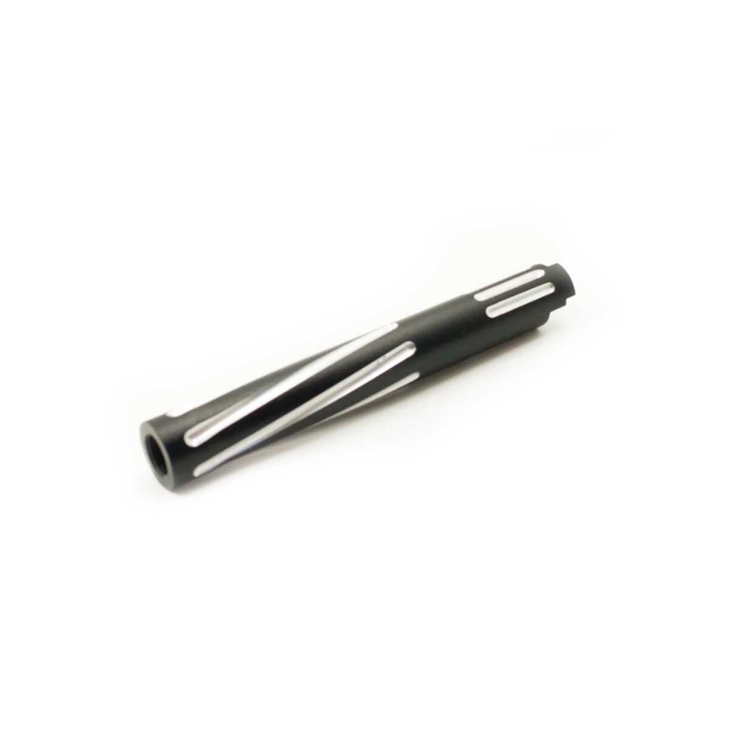 CAÑON EXTERNO TORNADO DUAL HI-CAPA 5.1 UNISOFT NEGRO/PLATA