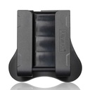 PORTACARTUCHOS RIGIDO AMOMAX AJUSTABLE NEGRO