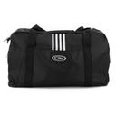 BOLSA DEPORTE MANO SPORTS 4 RAYAS BLANCAS NEGRA