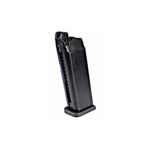 [WEMGG19RD] CARGADOR PISTOLA GAS WE G19 MOS NEGRO
