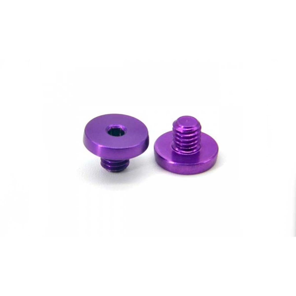 AIP 7075 ALUMINUM GRIP SCREWS TYPE 5 FOR TM 5.1/4.3 PURPLE