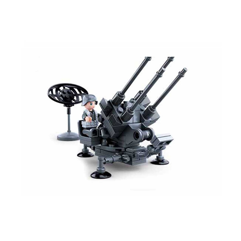 CAÑONES ANTIAEREA SLUBAN 96PCS VERDE