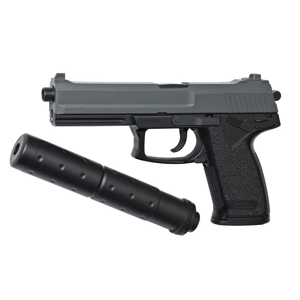 PISTOLA ASG DL60 SOCOM MUELLE NEGRO