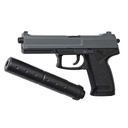 PISTOLA ASG DL60 SOCOM MUELLE NEGRO
